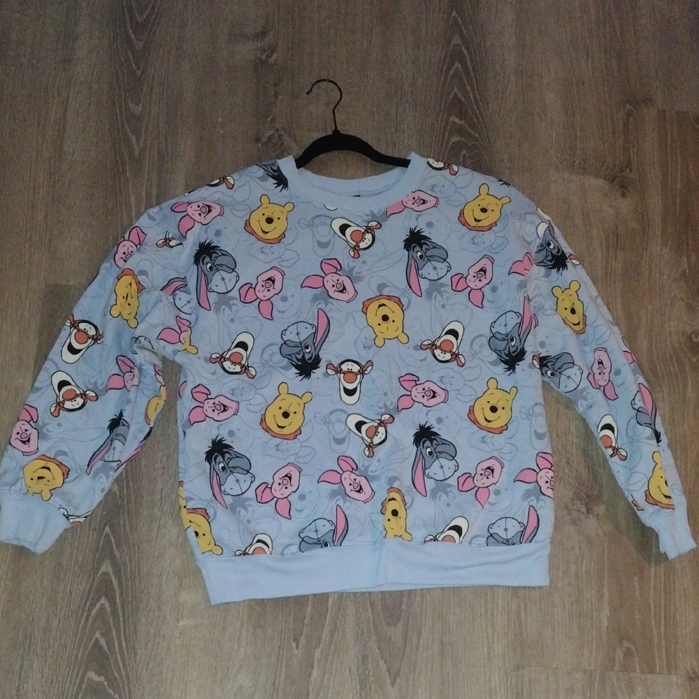 Disney Winnie the Pooh Blue Sweatshirt